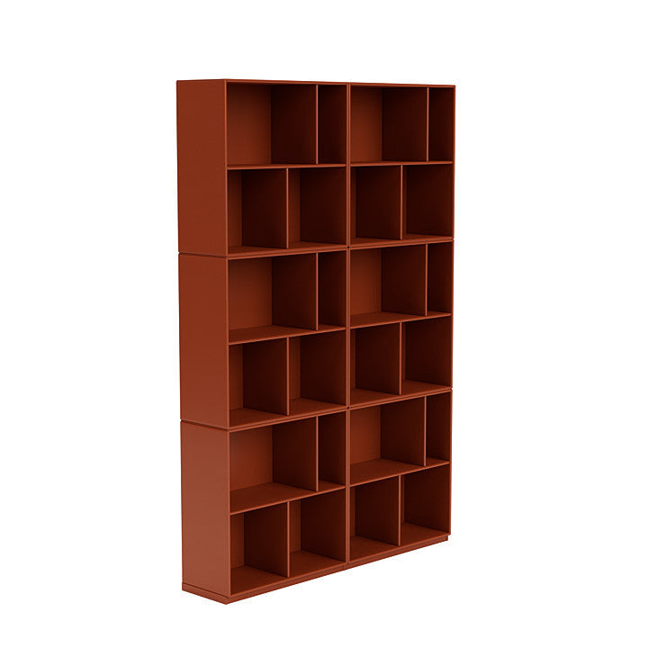 [product_category]-Montana Read Spacious Bookshelf With 3 Cm Plinth, Hokkaido Brown-Montana Furniture-5714322268776-0000READ-162-06-MON-3