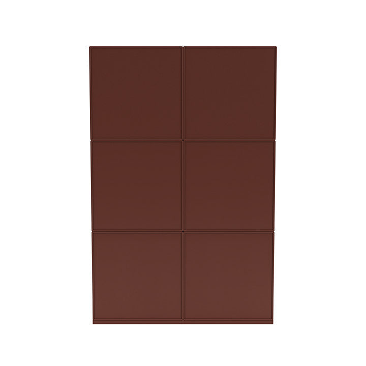 [product_category]-Montana Read Spacious Bookshelf With 3 Cm Plinth, Masala-Montana Furniture-5714322268561-0000READ-155-06-MON-4