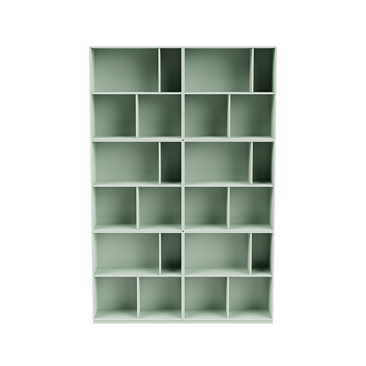 [product_category]-Montana Read Spacious Bookshelf With 3 Cm Plinth, Mist-Montana Furniture-5714322268745-0000READ-161-06-MON-2