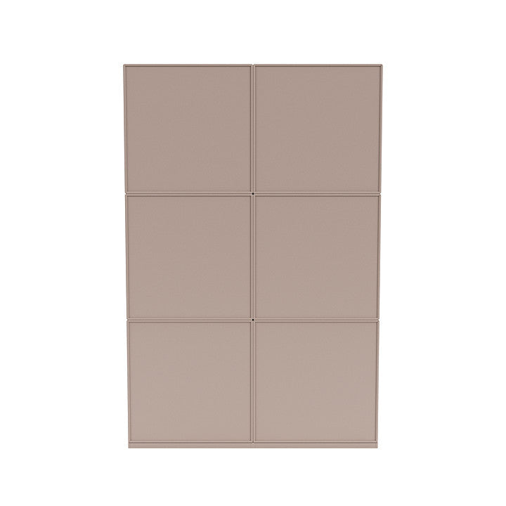 [product_category]-Montana Read Spacious Bookshelf With 3 Cm Plinth, Mushroom Brown-Montana Furniture-5714322268059-0000READ-137-06-MON-4