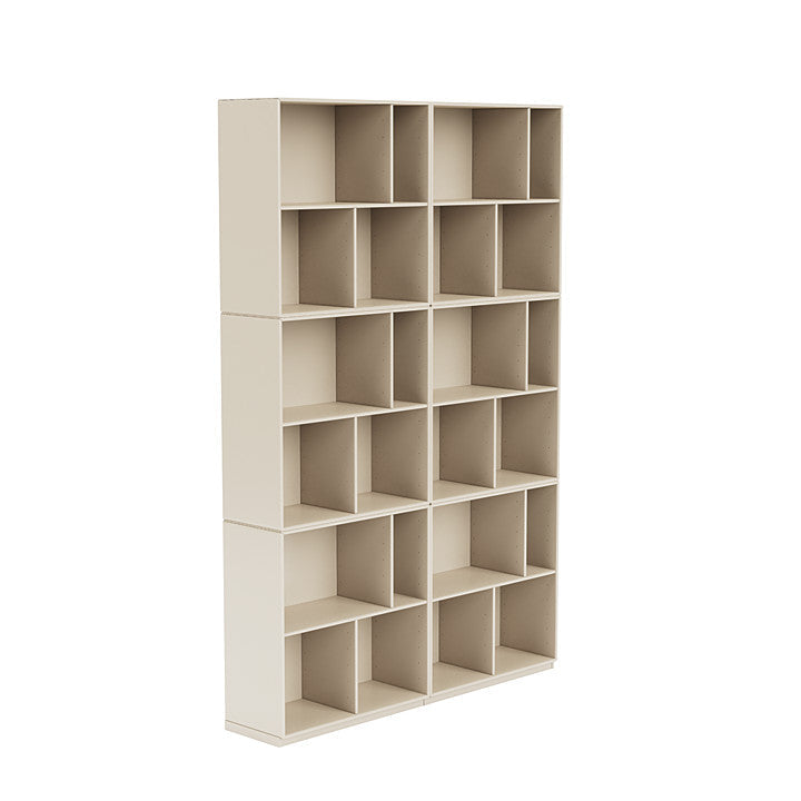 [product_category]-Montana Read Spacious Bookshelf With 3 Cm Plinth, Oat-Montana Furniture-5714322268653-0000READ-158-06-MON-3