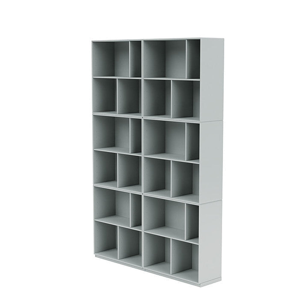 [product_category]-Montana Read Spacious Bookshelf With 3 Cm Plinth, Oyster Grey-Montana Furniture-5714322268592-0000READ-156-06-MON-1