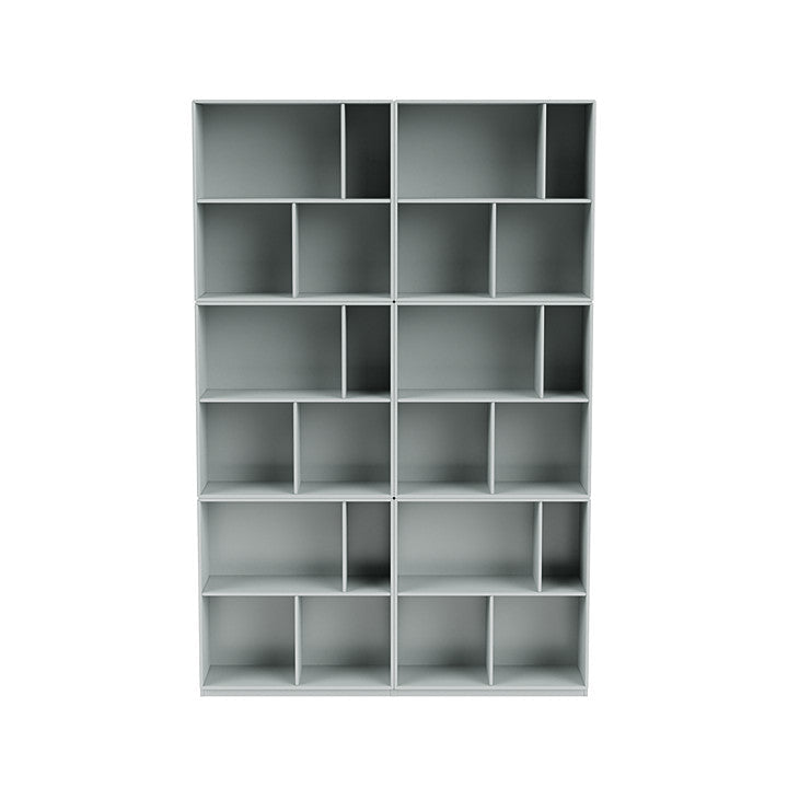 [product_category]-Montana Read Spacious Bookshelf With 3 Cm Plinth, Oyster Grey-Montana Furniture-5714322268592-0000READ-156-06-MON-2