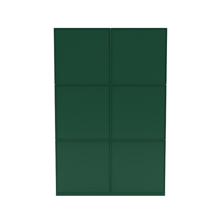 [product_category]-Montana Read Spacious Bookshelf With 3 Cm Plinth, Pine Green-Montana Furniture-5714322268028-0000READ-136-06-MON-4