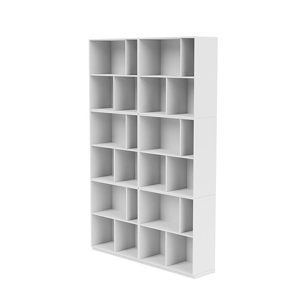 [product_category]-Montana Read Spacious Bookshelf With 3 Cm Plinth, Snow White-Montana Furniture-5714322268950-0000READ-38-06-MON-1