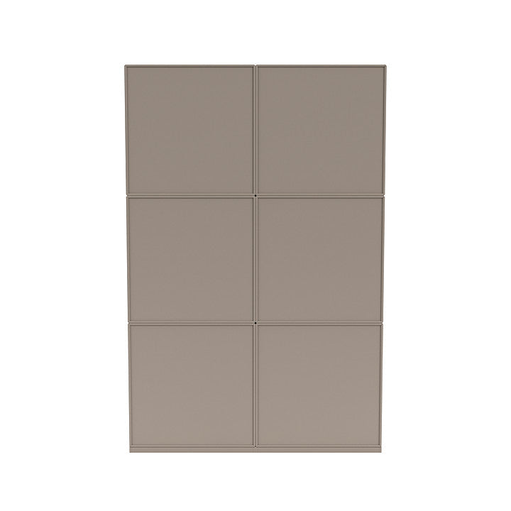 [product_category]-Montana Read Spacious Bookshelf With 3 Cm Plinth, Truffle Grey-Montana Furniture-5714322268172-0000READ-141-06-MON-4