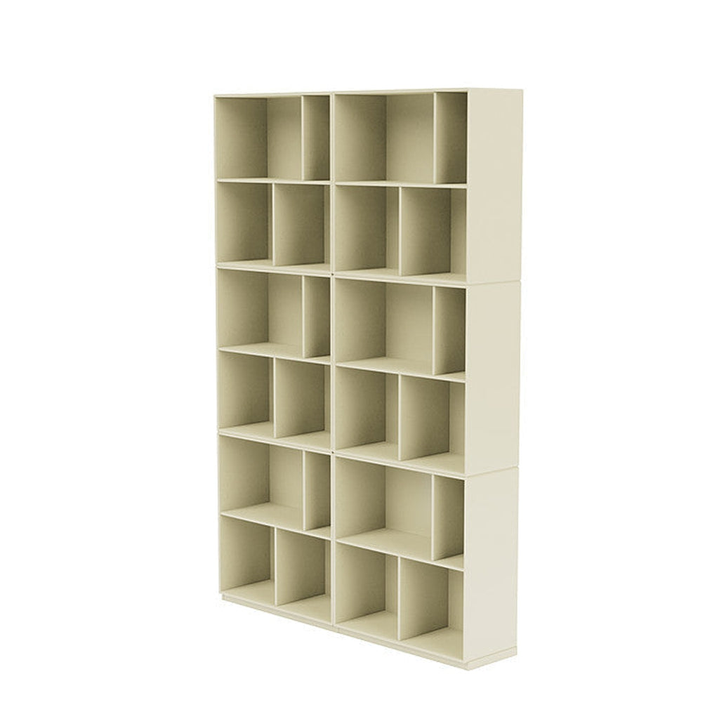 [product_category]-Montana Read Spacious Bookshelf With 3 Cm Plinth, Vanilla White-Montana Furniture-5714322268448-0000READ-150-06-MON-1