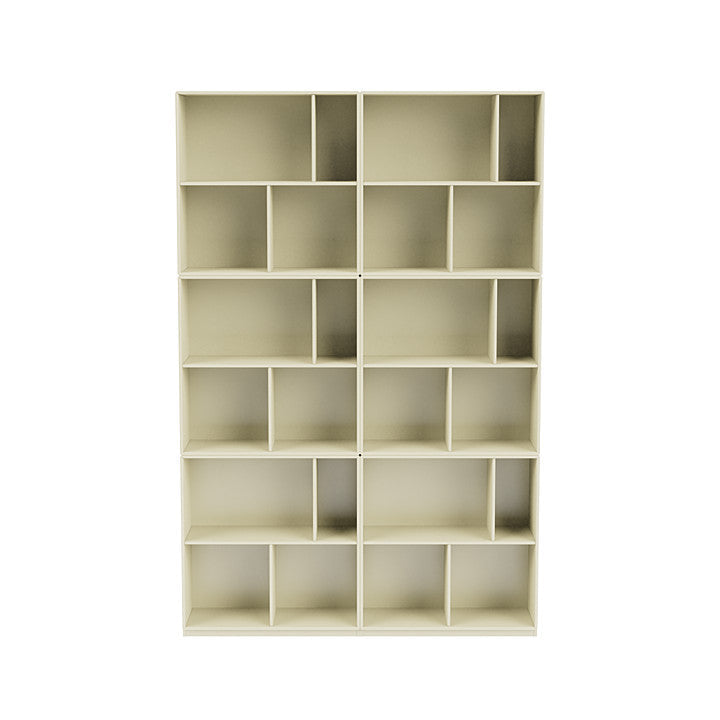 [product_category]-Montana Read Spacious Bookshelf With 3 Cm Plinth, Vanilla White-Montana Furniture-5714322268448-0000READ-150-06-MON-2
