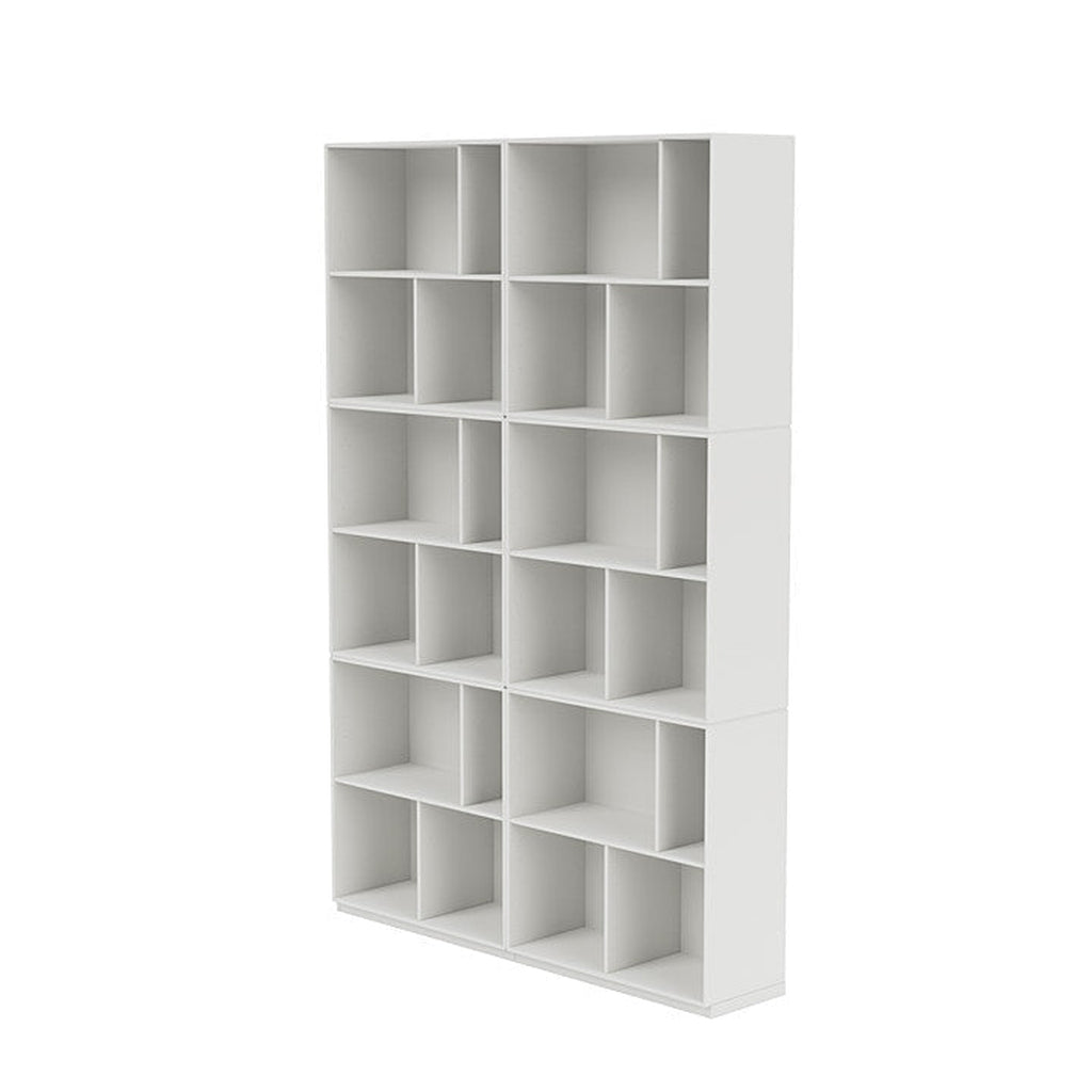 [product_category]-Montana Read Spacious Bookshelf With 3 Cm Plinth, White-Montana Furniture-5714322267724-0000READ-01-06-MON-1