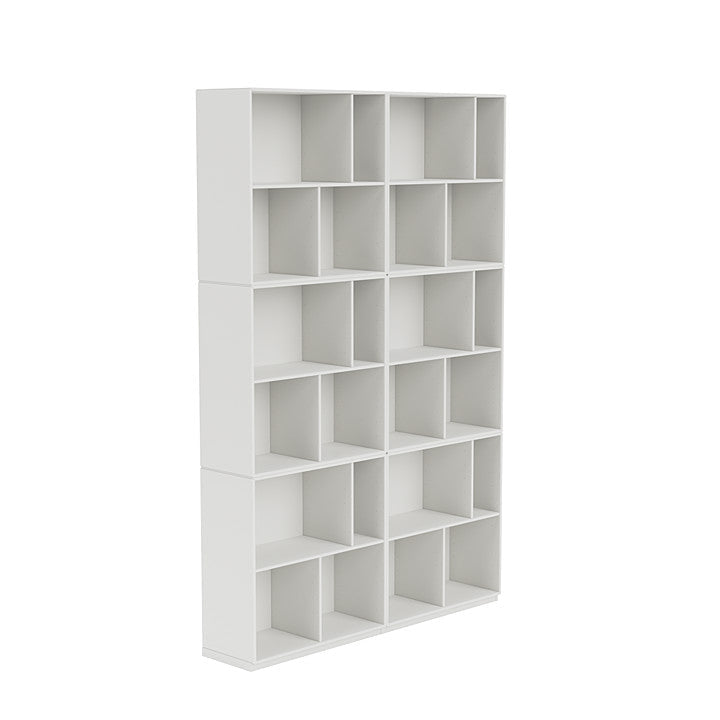 [product_category]-Montana Read Spacious Bookshelf With 3 Cm Plinth, White-Montana Furniture-5714322267724-0000READ-01-06-MON-3