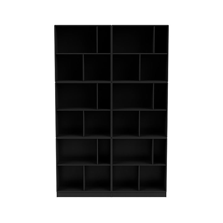 [product_category]-Montana Read Spacious Bookshelf With 7 Cm Plinth, Black-Montana Furniture-5714322267823-0000READ-05-07-MON-2