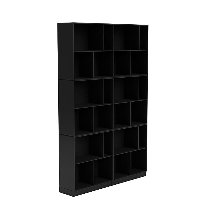[product_category]-Montana Read Spacious Bookshelf With 7 Cm Plinth, Black-Montana Furniture-5714322267823-0000READ-05-07-MON-3