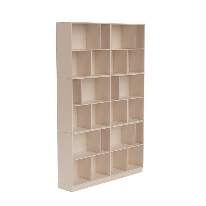 [product_category]-Montana Read Spacious Bookshelf With 7 Cm Plinth, Clay-Montana Furniture-5715288347932-0000READ-168-07-MON-3