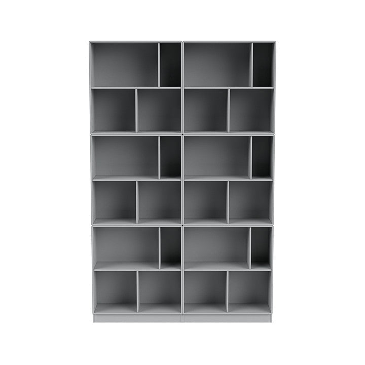 [product_category]-Montana Read Spacious Bookshelf With 7 Cm Plinth, Fjord-Montana Furniture-5714322267762-0000READ-02-07-MON-2