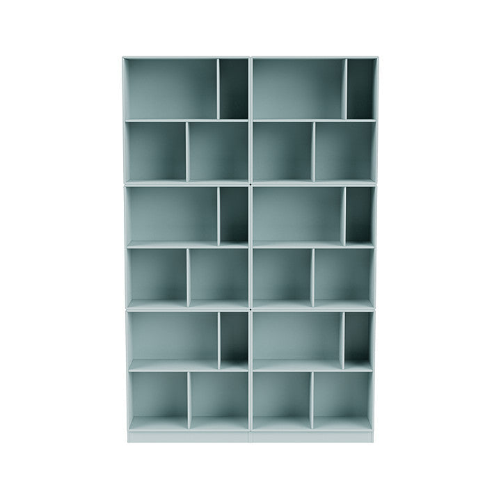 [product_category]-Montana Read Spacious Bookshelf With 7 Cm Plinth, Flint-Montana Furniture-5714322268394-0000READ-148-07-MON-2