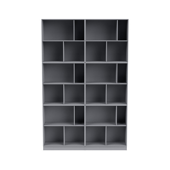 [product_category]-Montana Read Spacious Bookshelf With 7 Cm Plinth, Graphic-Montana Furniture-5714322267885-0000READ-100-07-MON-2
