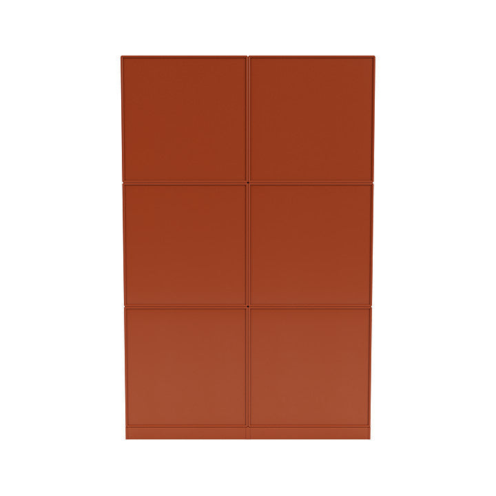 [product_category]-Montana Read Spacious Bookshelf With 7 Cm Plinth, Hokkaido Brown-Montana Furniture-5714322268783-0000READ-162-07-MON-4