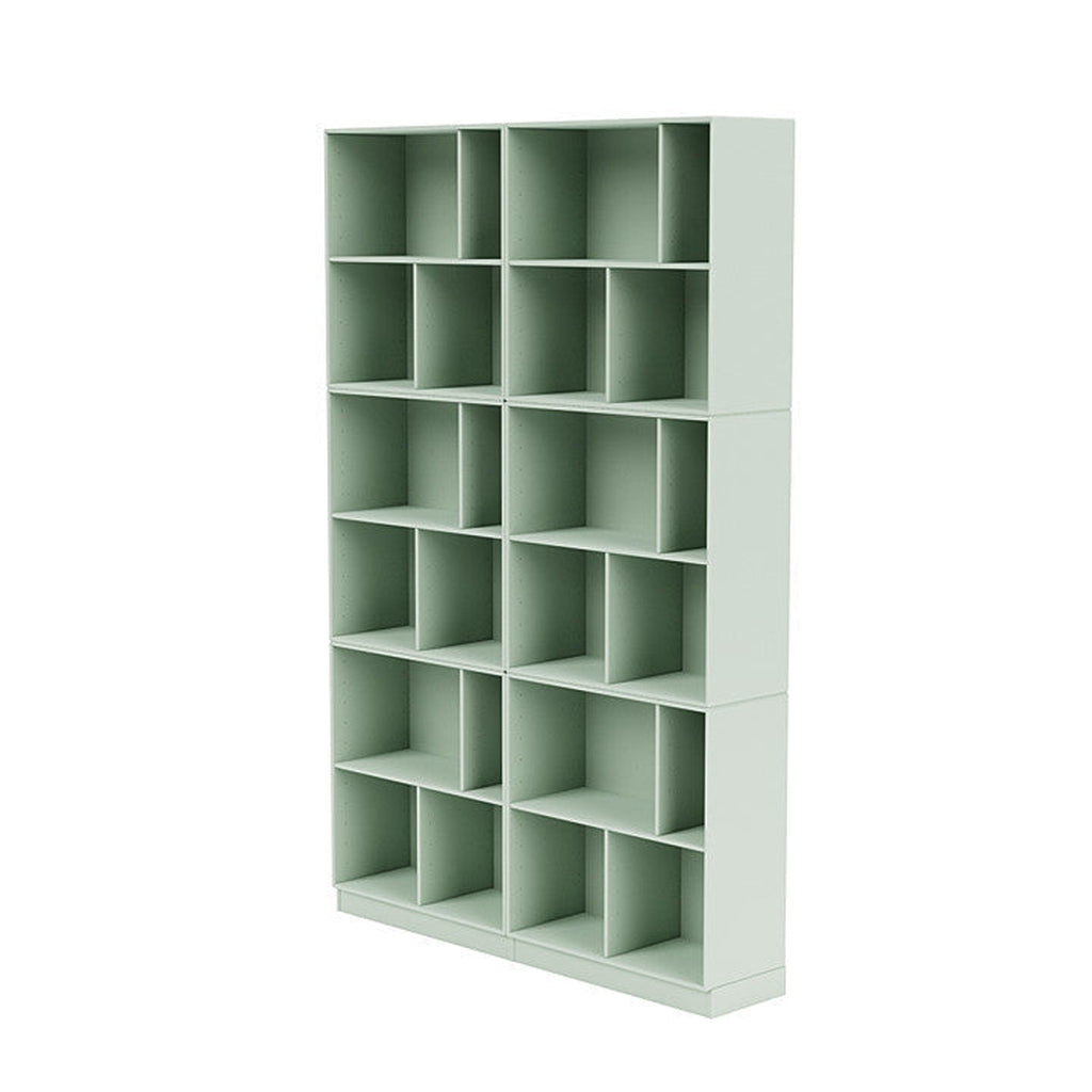 [product_category]-Montana Read Spacious Bookshelf With 7 Cm Plinth, Mist-Montana Furniture-5714322268752-0000READ-161-07-MON-1