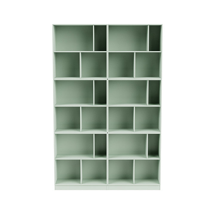 [product_category]-Montana Read Spacious Bookshelf With 7 Cm Plinth, Mist-Montana Furniture-5714322268752-0000READ-161-07-MON-2