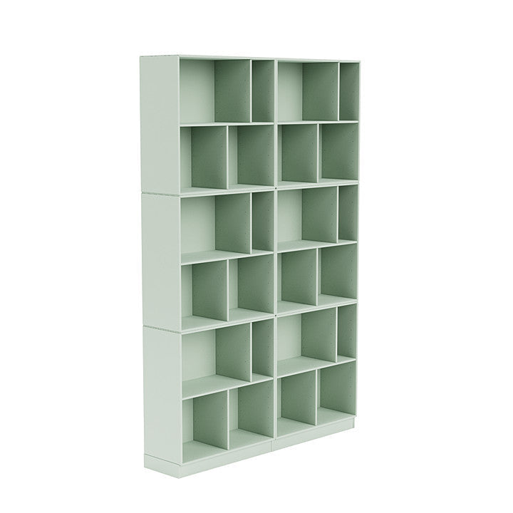 [product_category]-Montana Read Spacious Bookshelf With 7 Cm Plinth, Mist-Montana Furniture-5714322268752-0000READ-161-07-MON-3