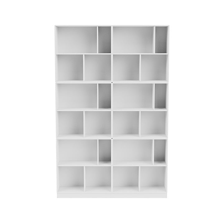 [product_category]-Montana Read Spacious Bookshelf With 7 Cm Plinth, New White-Montana Furniture-5714322267915-0000READ-101-07-MON-2