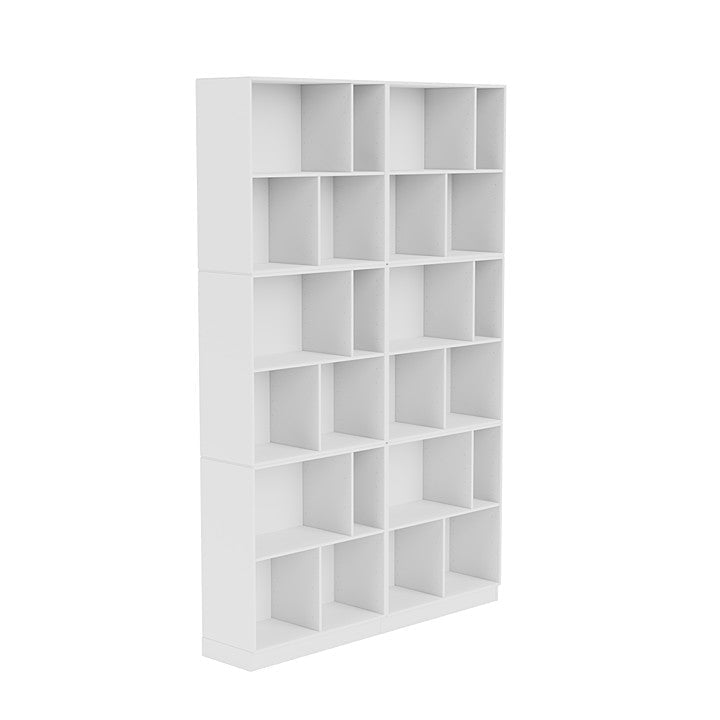 [product_category]-Montana Read Spacious Bookshelf With 7 Cm Plinth, New White-Montana Furniture-5714322267915-0000READ-101-07-MON-3