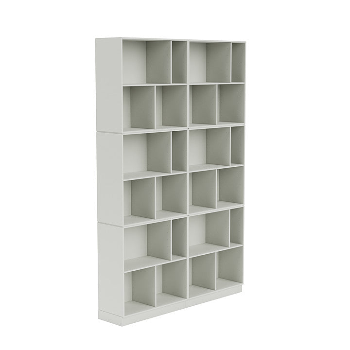 [product_category]-Montana Read Spacious Bookshelf With 7 Cm Plinth, Nordic White-Montana Furniture-5714322267854-0000READ-09-07-MON-3