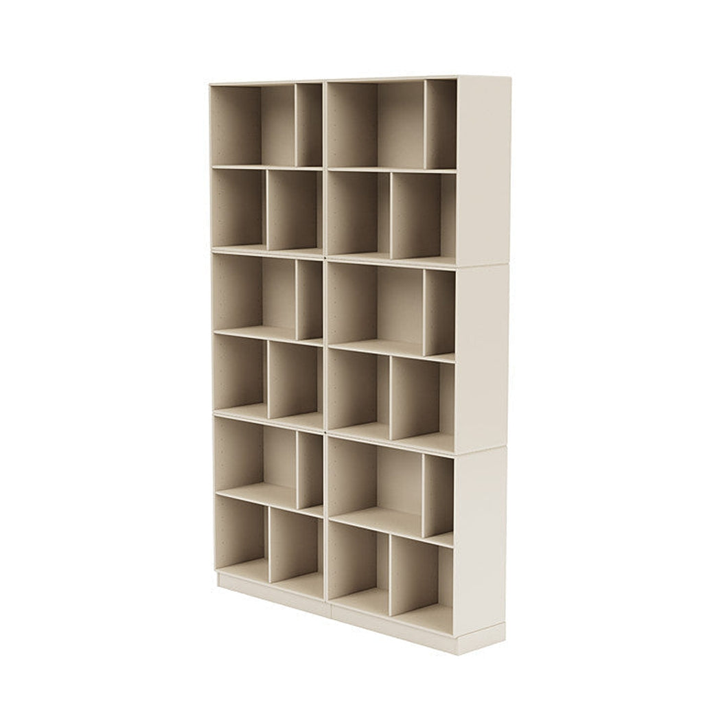 [product_category]-Montana Read Spacious Bookshelf With 7 Cm Plinth, Oat-Montana Furniture-5714322268660-0000READ-158-07-MON-1