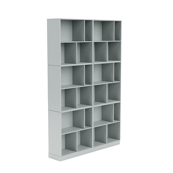 [product_category]-Montana Read Spacious Bookshelf With 7 Cm Plinth, Oyster Grey-Montana Furniture-5714322268608-0000READ-156-07-MON-3