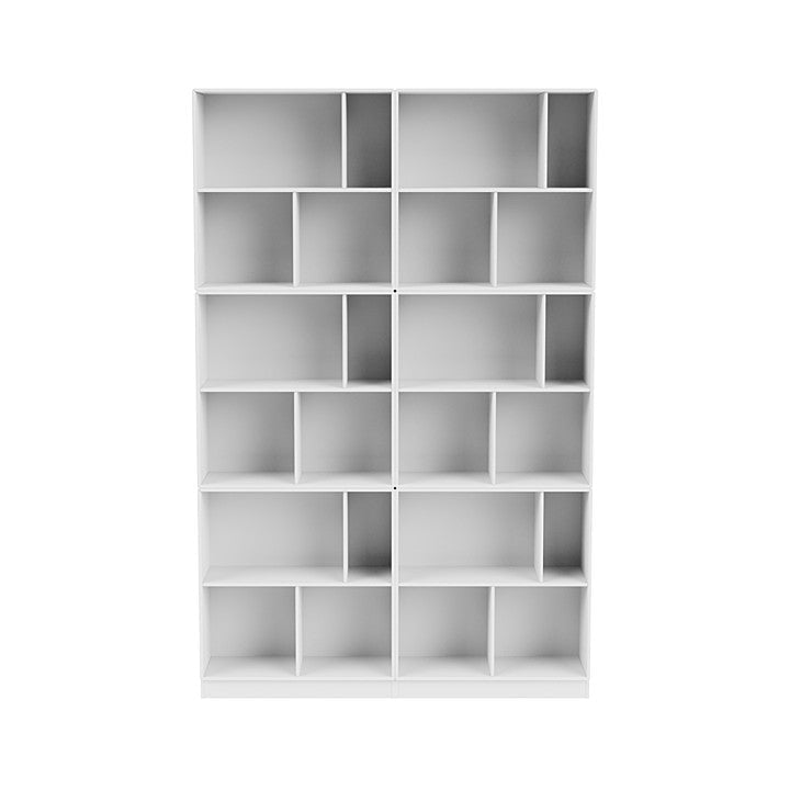 [product_category]-Montana Read Spacious Bookshelf With 7 Cm Plinth, Snow White-Montana Furniture-5714322268967-0000READ-38-07-MON-2