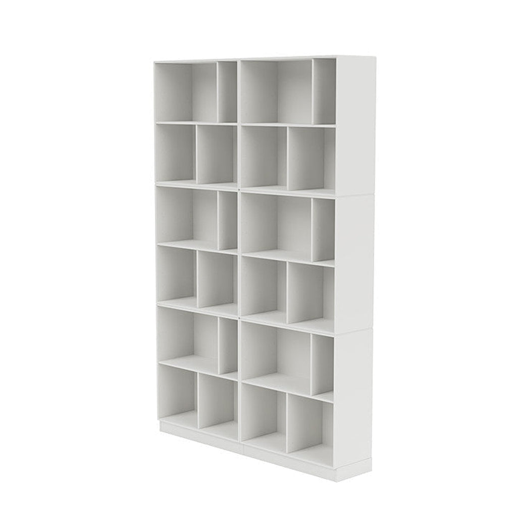 [product_category]-Montana Read Spacious Bookshelf With 7 Cm Plinth, White-Montana Furniture-5714322267731-0000READ-01-07-MON-1
