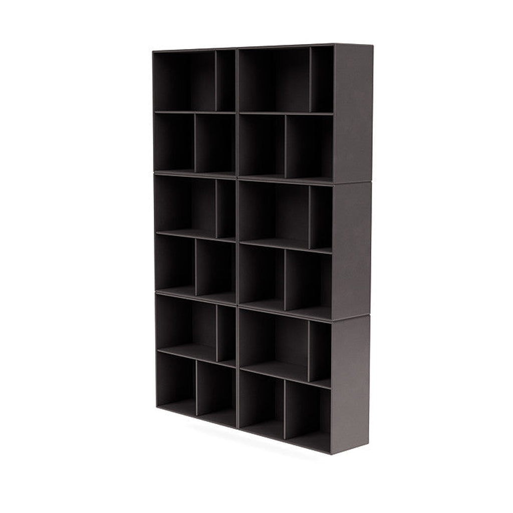 [product_category]-Montana Read Spacious Bookshelf With Suspension Rail, Coffee Brown-Montana Furniture-5714322268882-0000READ-35-04-MON-1