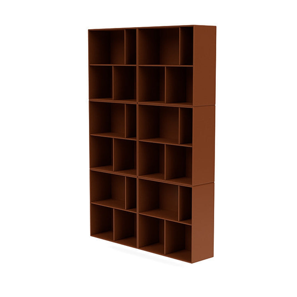 [product_category]-Montana Read Spacious Bookshelf With Suspension Rail, Hazelnut Brown-Montana Furniture-5714322268318-0000READ-146-04-MON-1