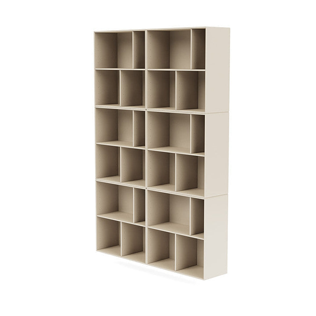 [product_category]-Montana Read Spacious Bookshelf With Suspension Rail, Oat-Montana Furniture-5714322268646-0000READ-158-04-MON-1