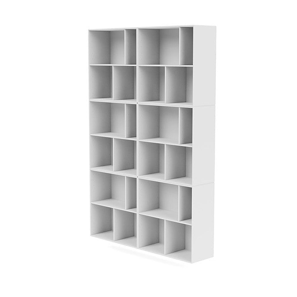 [product_category]-Montana Read Spacious Bookshelf With Suspension Rail, Snow White-Montana Furniture-5714322268943-0000READ-38-04-MON-1