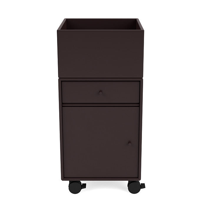 [product_category]-Montana Runner Office Unit On Castors, Balsamic Brown-Montana Furniture-5714322828222-00RUNNER-160-05-MON-2