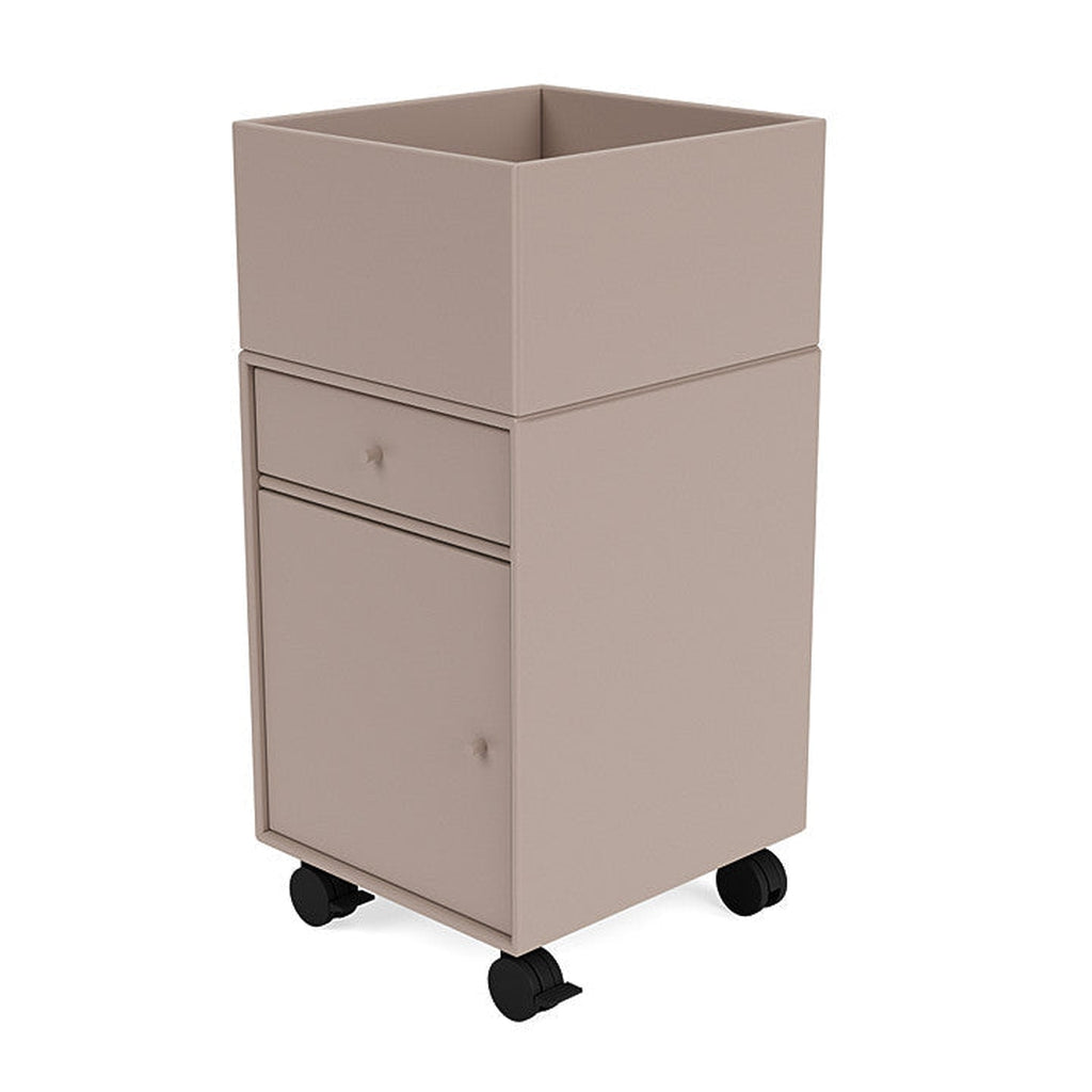 [product_category]-Montana Runner Office Unit On Castors, Mushroom Brown-Montana Furniture-5714322828000-00RUNNER-137-05-MON-1