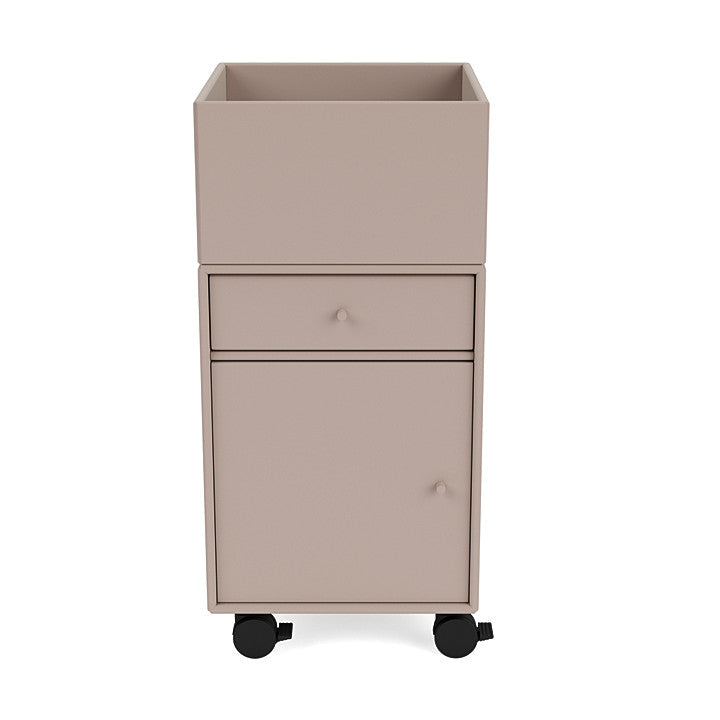 [product_category]-Montana Runner Office Unit On Castors, Mushroom Brown-Montana Furniture-5714322828000-00RUNNER-137-05-MON-2