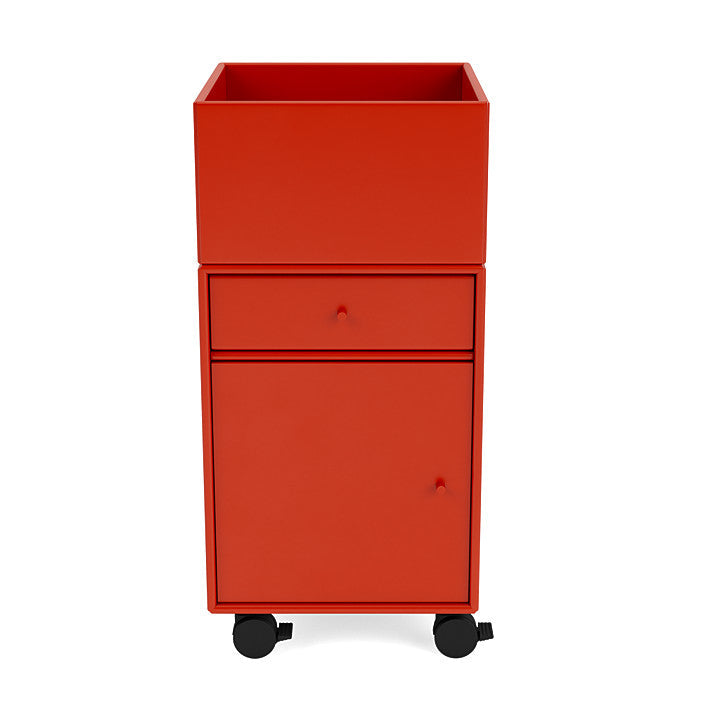 [product_category]-Montana Runner Office Unit On Castors, Rosehip Red-Montana Furniture-5714322828086-00RUNNER-145-05-MON-2