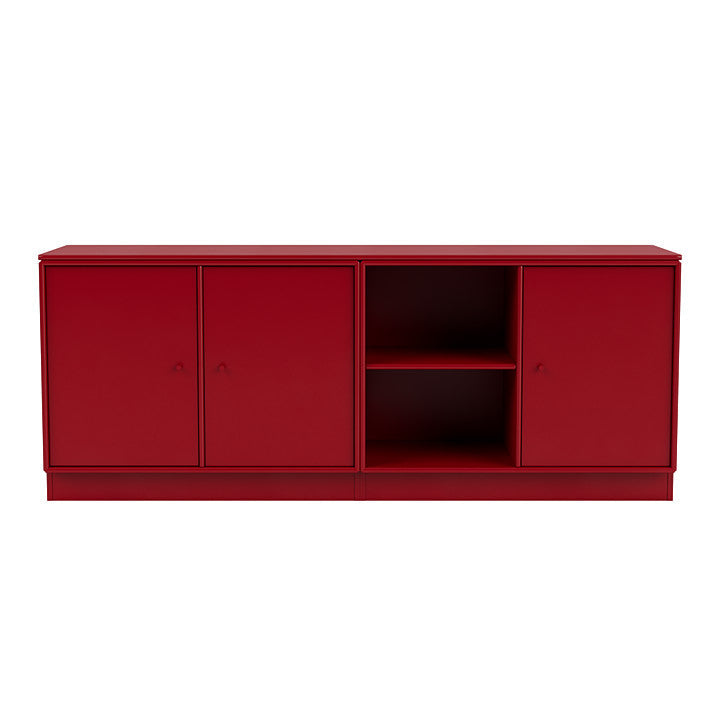 [product_category]-Montana Save Lowboard With 7 Cm Plinth, Beetroot Red-Montana Furniture-5714322259880-0000SAVE-165-07-MON-2