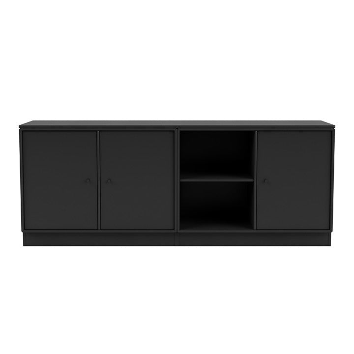 [product_category]-Montana Save Lowboard With 7 Cm Plinth, Black-Montana Furniture-5714322257565-0000SAVE-05-07-MON-2