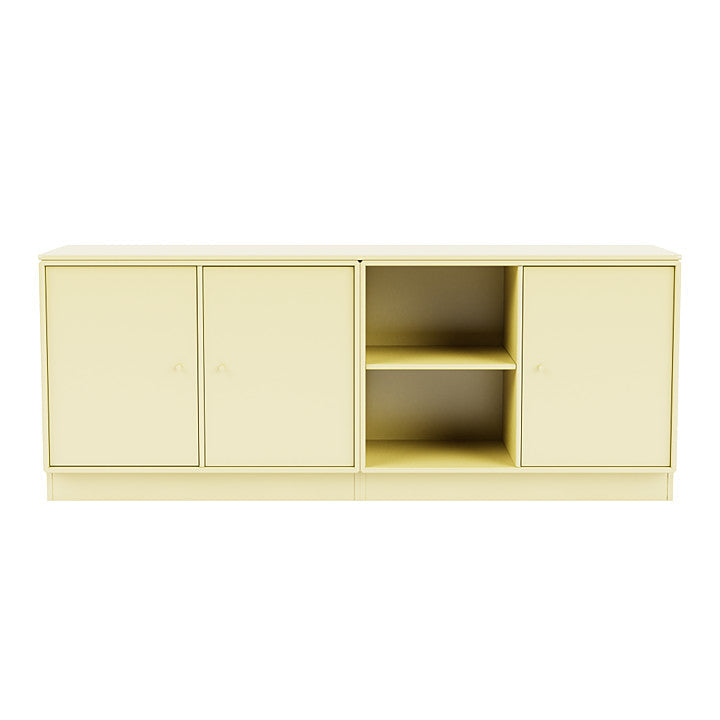 [product_category]-Montana Save Lowboard With 7 Cm Plinth, Chamomile Yellow-Montana Furniture-5714322259460-0000SAVE-159-07-MON-2