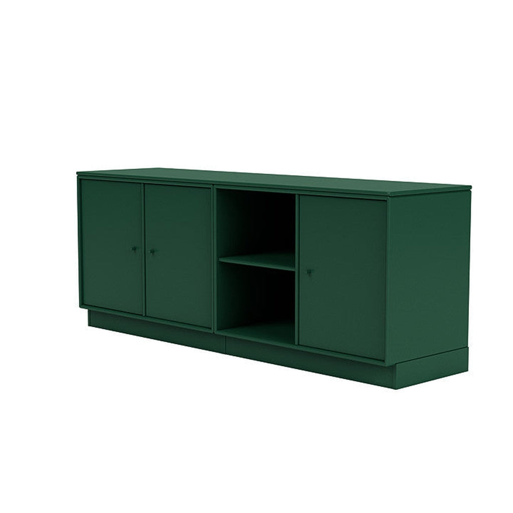 [product_category]-Montana Save Lowboard With 7 Cm Plinth, Pine Green-Montana Furniture-5714322257916-0000SAVE-136-07-MON-1