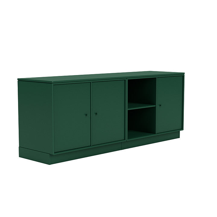 [product_category]-Montana Save Lowboard With 7 Cm Plinth, Pine Green-Montana Furniture-5714322257916-0000SAVE-136-07-MON-3