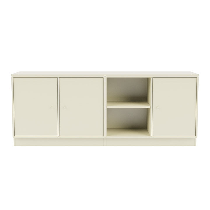 [product_category]-Montana Save Lowboard With 7 Cm Plinth, Vanilla White-Montana Furniture-5714322258906-0000SAVE-150-07-MON-2