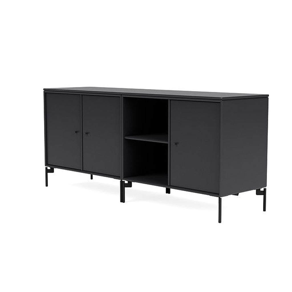 [product_category]-Montana Save Lowboard With Legs, Anthracite/Black-Montana Furniture-5714322257466-0000SAVE-04-03-MON-1