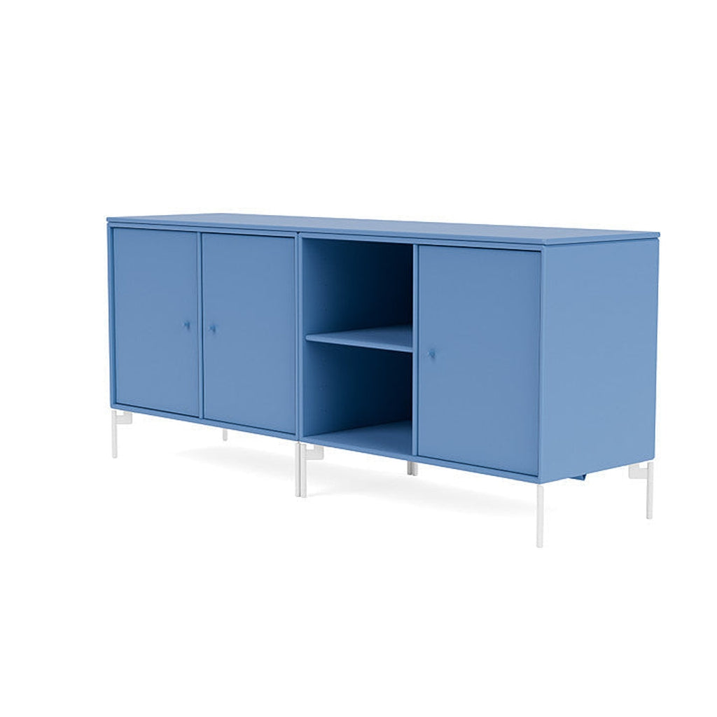 [product_category]-Montana Save Lowboard With Legs, Azure Blue/Snow White-Montana Furniture-5714322259071-0000SAVE-154-02-MON-1