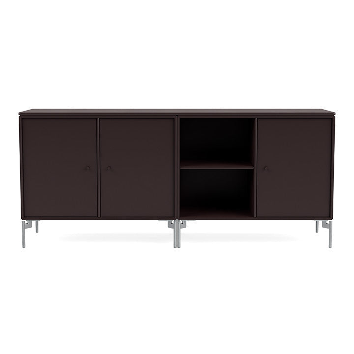 [product_category]-Montana Save Lowboard With Legs, Balsamic/Matt Chrome-Montana Furniture-5714322259484-0000SAVE-160-01-MON-2