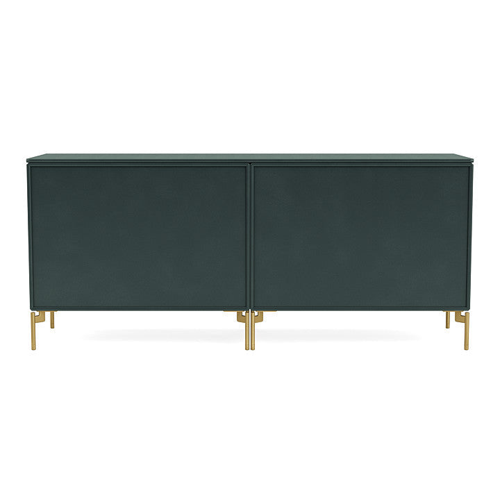 [product_category]-Montana Save Lowboard With Legs, Black Jade/Brass-Montana Furniture-5714322259750-0000SAVE-163-09-MON-4