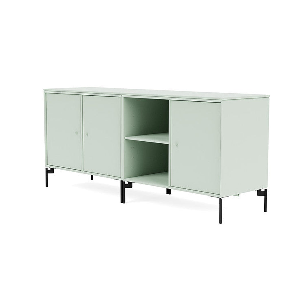[product_category]-Montana Save Lowboard With Legs, Mist/Black-Montana Furniture-5714322259576-0000SAVE-161-03-MON-1